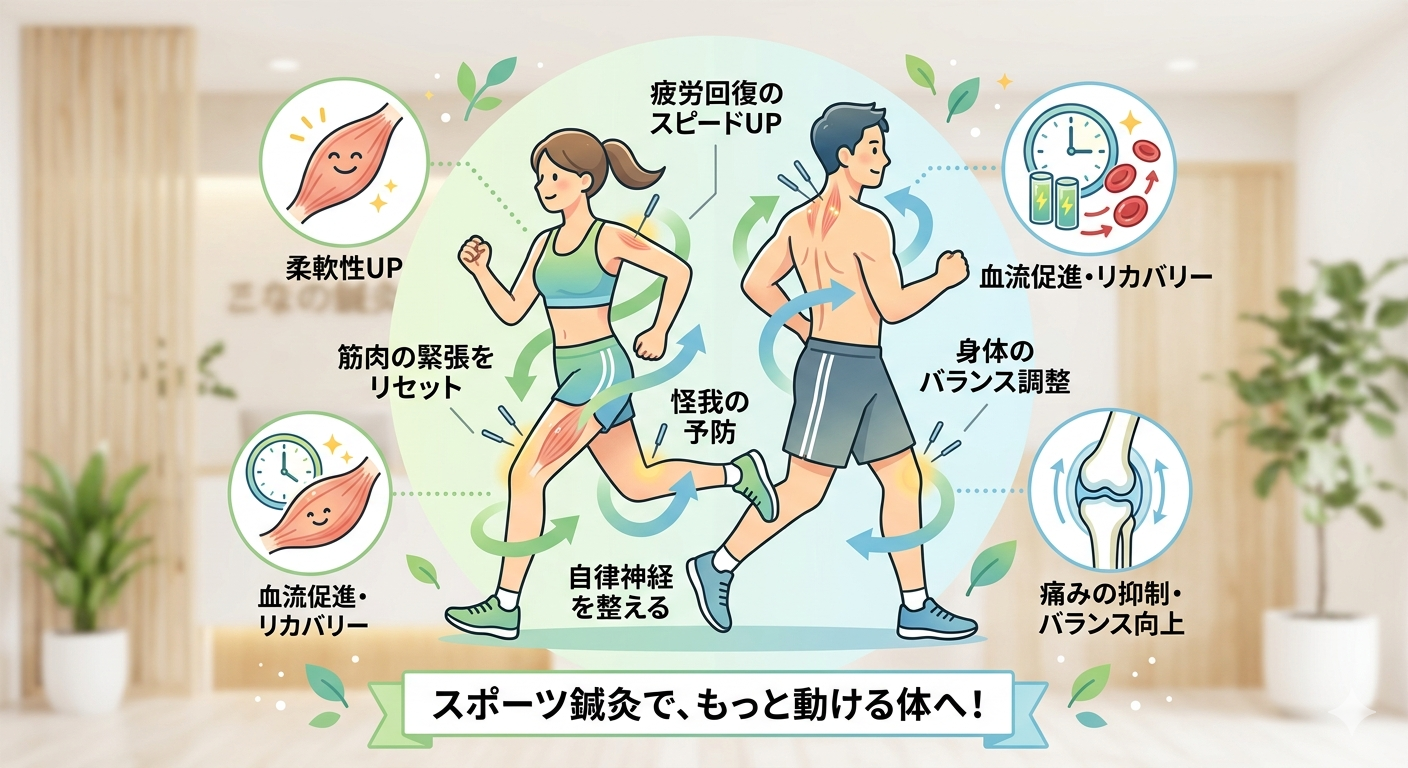 スポーツ鍼灸でパフォーマンスは変わる！驚きの効果とアスリートが選ぶ3つの理由