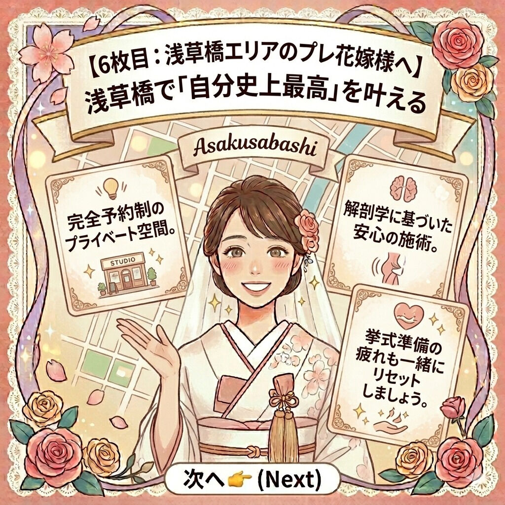 秋葉原・浅草橋周辺のプレ花嫁様、必見です👰✨