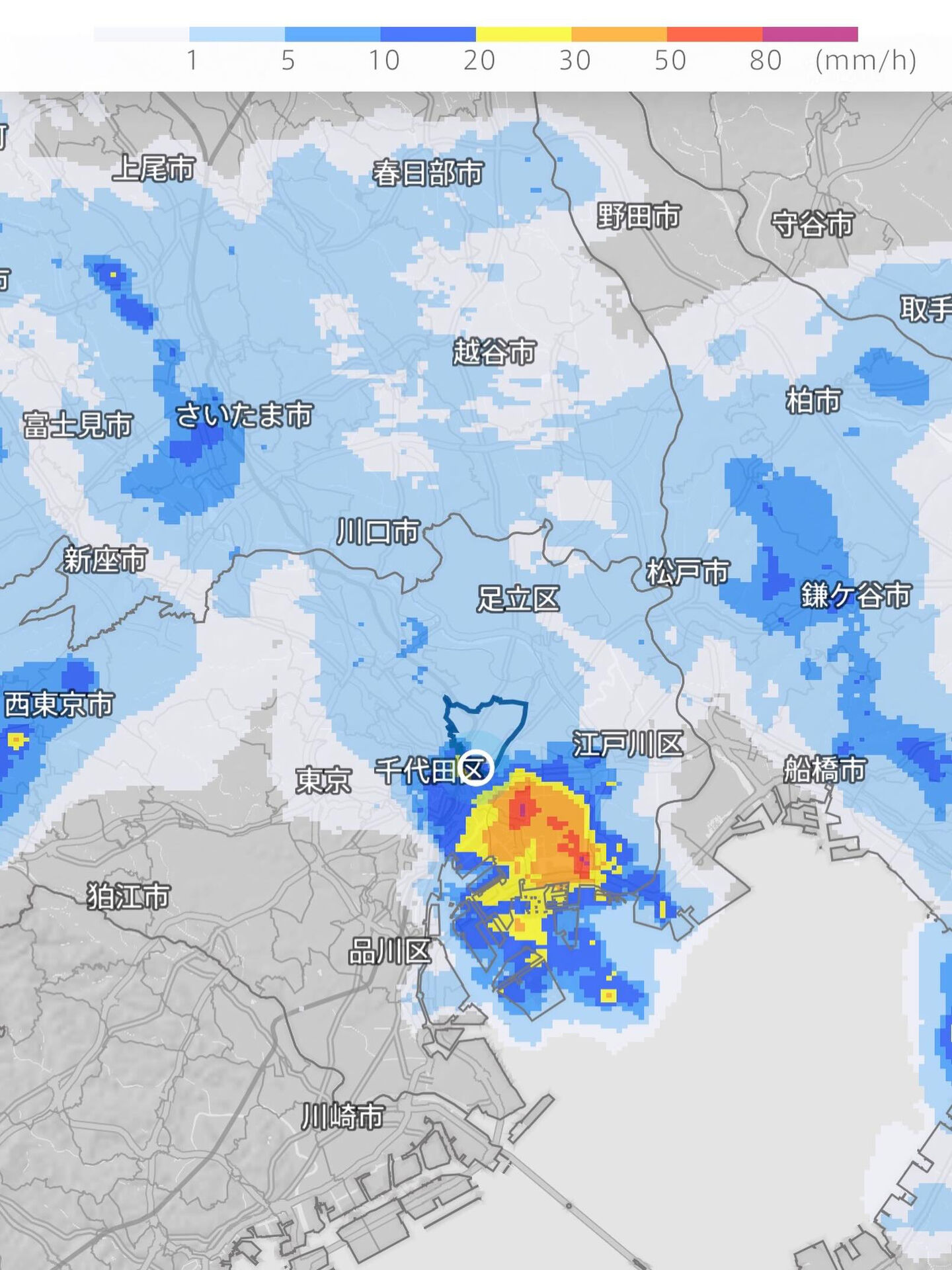 最近の天気は本当に不安定ですね！